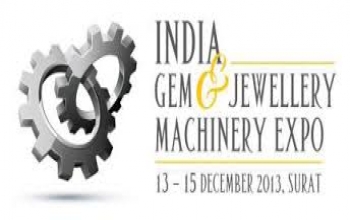 India Gem & Jewellery Machinery Expo, 13-15 December 2013, Surat