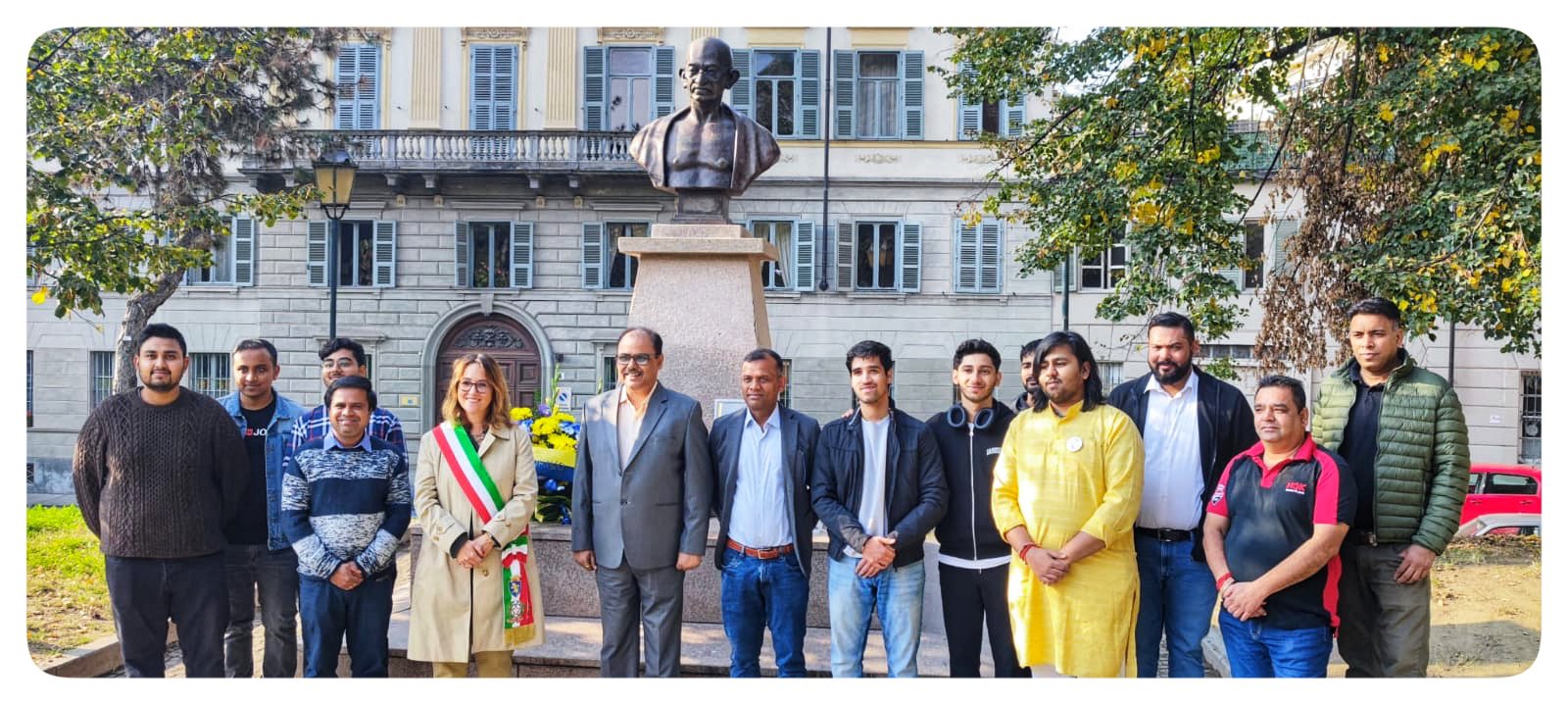 Gandhi Jayanti celebrations in Turin on 02 October: Deputy Mayor of ...