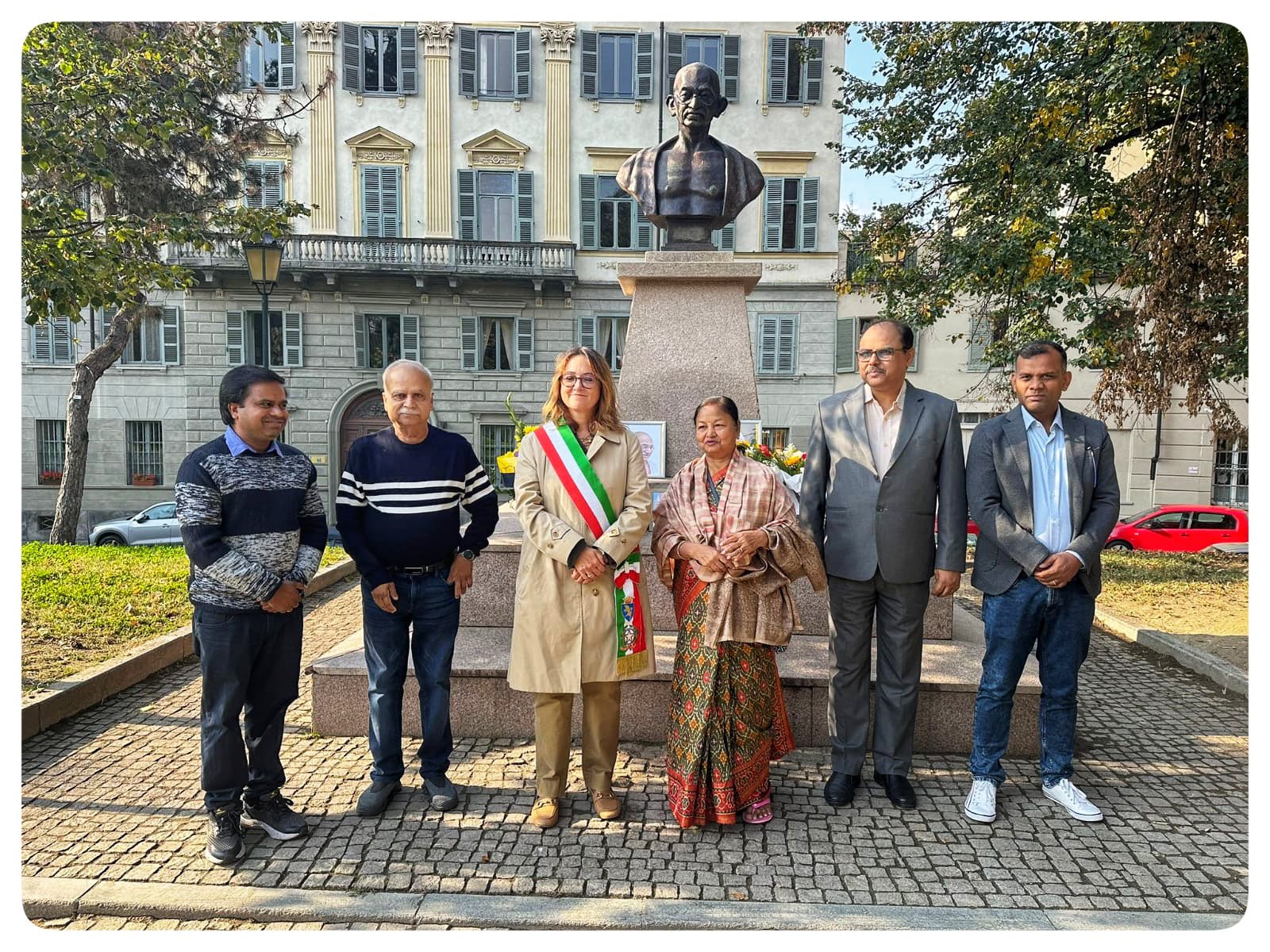 Gandhi Jayanti celebrations in Turin on 02 October: Deputy Mayor of ...