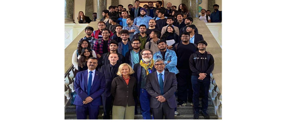 Consul General Shri Lavanya Kumar visited ‘Politecnico di Milano’ (Polimi) on 15 October and interacted with the Indian students 