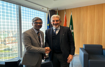 Consul General met the Under Secretary for International Relations, Lombardy region Mr Raffaele Cattaneo on 06 November 2024. They discussed expanding trade relations between India and the Lombardy region.